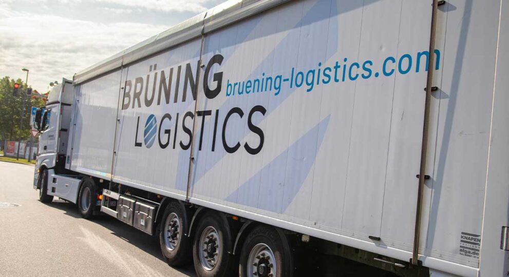 NACHHALTIGE LOGISTIK MADE BY BRÜNING