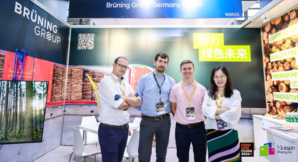 FURNITURE CHINA 2026: BRÜNING GROUP IN SHANGHAI