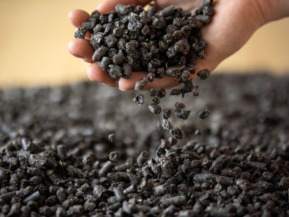 Sonnenblumenschalenpellets